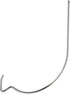 OOK 591821 Monkey Hook, Picture Hanger, Mirror Hanging for Drywall, Hangs up to 35 Pounds, Steel (10 Piece) , White