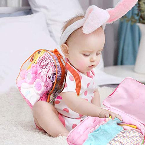 Baby Doll Clothes Fits 12'' 13'' 14'' 15''Bitty Girl Alive Baby Doll Clothes Diapers 360°Sewing Dresses for with Doll Nappies, Milk Bottle, Nipple, and Doll Accessories Pack of 25 Bag Set
