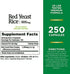 Nature’s Bounty Red Yeast Rice, Herbal Supplement, 600 mg, 250 Capsules