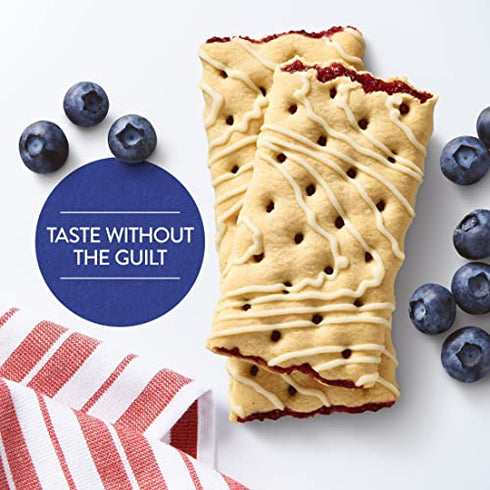 Kellogg's Special K Pastry Crisps, 100 Calorie Snacks, Breakfast Bars, Blueberry, 5.28oz Box (12 Crisps)