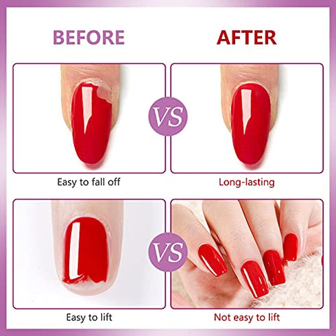OKCOIN Nail Primer - Professional Nail Dehydrator and Primer Acid Free Nail Prep Dehydrator No Burn Nail Primer Superior Bonding Primer for UV Gels 0.5oz