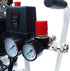 Preciva Air Compressor Pressure Regulator with Dial Gauge, 0-175 PSI Air Gauge for Air Compressor and Air Tools (Four Way Valve)