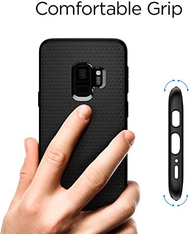 Spigen Liquid Air Armor Designed for Samsung Galaxy S9 Case (2018) - Matte Black