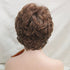 Lydell Women's Short Curly Wavy Wig Synthetic Hair Full Wig 6 inches (30 Medium Auburn)