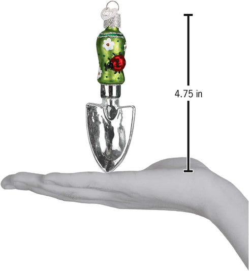 Old World Christmas Garden Gift Trowel Glass Blown Ornament for Christmas Tree