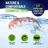 FCcassiel Fake Teeth, Cosmetic Teeth, Comfort Upper and Lower jaw Denture, Protect Your Teeth, Regain Confident Smile, Veneer Dentures for Women and Men