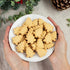 Walker's Shortbread Christmas Tree Shaped Mini Holiday Cookies, Pure Butter Shortbread Cookies, 5.3 Oz Box