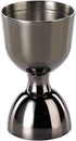 Barfly M37006BK Heavy-Duty Straight Rim Bell Jigger, 1 oz x 2 oz, Gun Metal Black