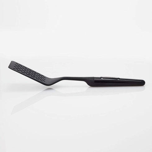 Farberware Professional Heat Resistant Nylon Slotted Turner-Safe for Non-Stick Cookware, Black