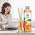 Orange Reed Diffuser Refill 6.8 Fl Oz - Room Fragrance Diffuser w/ Natural Essential Orange Oil - Best for Aromatherapy - Reed Diffuser Oil Refill Orange - Home - Office - Restaurant - Boutique