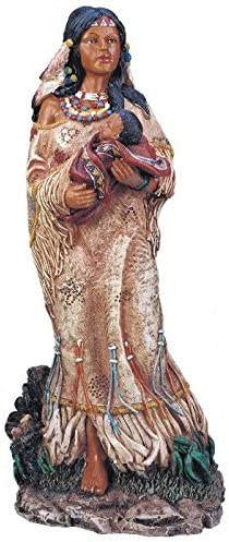 StealStreet SS-G-11314 Native Americans with Baby Collectible Indian Figurine Sculpture Statue