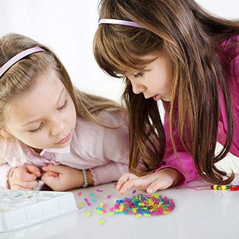 500 Pieces S Clips Rubber Band Clips Plastic Connectors Refills Kit Clip for Loom Bracelets (Colorful)