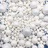White Pearls Sprinkle Mix by Simply Sucré | Pearl Sprinkles Sprinkles | Wedding Sprinkles | Edible Sprinkles | 4 oz. 8oz. 16 oz. 24 oz. | Bulk Sprinkles | White Sprinkles
