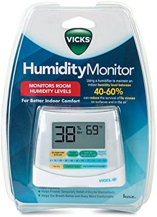 Vicks Humidity Monitor White