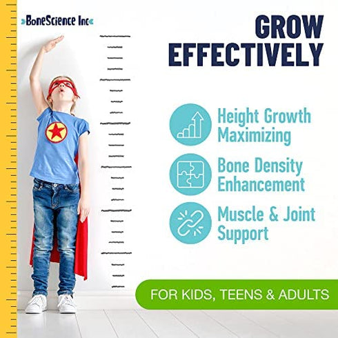 Height Growth Maximizer - Natural Peak Height - Made in USA - Height Pills Bone Growth - Grow Taller Supplement for Adults & Kids - Height Increase Pills - Maximum Height Growth Formula (Pack of 2)