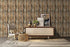 Distressed Wood Wallpaper Brown Wood Wallpaper Peel and Stick 17.71In X 118In Rustic Self Adhesive Faux Wood Contact Paper for Countertop Cabinet Shelf Drawer Vinyl Waterproof Removable Easy to Use