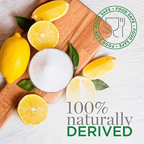 Milliard Citric Acid 4 Ounce - 100% Pure Food Grade Non-GMO Project Verified