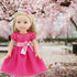 Emily Rose 14.5 Inch Doll Clothes Clothing Outfit - Beautiful 14" Doll Jeweled Pink Dress, Includes Headband!