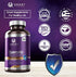 Smart Nutra Labs Quercetin 1000mg- 180 Vegan Capsules, 100 Pure Pharmaceutical Grade Quercetin Supplement- Supports Healthy Immune System, Cardiovascular Health, Anti-Inflammatory & Antioxidant Support, 180 Count (Pack of 1)
