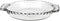 Anchor Hocking Oven Basics 9.5-Inch Deep Pie Plate, Clear, 1 Piece,81214L11