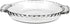 Anchor Hocking Oven Basics 9.5-Inch Deep Pie Plate, Clear, 1 Piece,81214L11