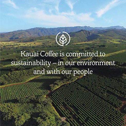 Kauai Coffee Single-Serve Pods, Garden Isle Medium Roast 100% Arabica Coffee from Hawaii’s Largest Coffee Grower, Compatible with Keurig K-Cup Brewers - 12 Count