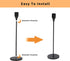 Ganydet Black Candlestick Holders Set of 3, Iron Taper Candle Holders, Decorative Candle Sticks Long Holder, 9.25 Tall Candle Holders for Table Centerpiece, Party, Wedding and Candlelight Dinner