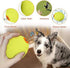 LaRoo Squeaky Dog Ball Toy, Durable Natural Rubber Squeaker Ball Floating Throwing Training, Teeth Cleaning Chew Toy for Pet Small Medium Large Dogs (6.5cm Green)