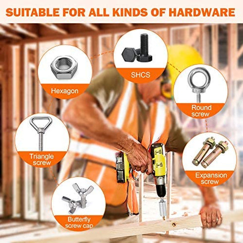 Universal Socket Tools - 7-19mm Multi Function Universal Hand Tools Socket Wrench,Power Drill Adapter Socket DIY Tool,Best Gifts Tools for Men Women, Father's Day Gift Birthday Gift