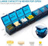 XL Monthly Pill Organizer 1 Time a Day, 28 Day Pill Box Once a Day, 4 Week Pill Case Large Compartments, Yaklim Weekly Vitamin Organizer Extra Large, Medicine Container for Daily Pill Keeper