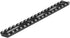 Lion Gears BridgeMount Rail Tactical Picatinny Rail, 7" Long with 17 Slots, BM17S, Black