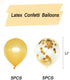 MEYSIMOON Bachelorette Party Decorations Kit Bridal Shower Supplies Gold Kit Ring Balloons,Gold Glitter Sip Sip Banner,Swirl,Paper Pom Poms,Bride to Be Sash for Hens Party Decoration