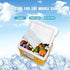Disposable Ice Packs Sheets for Frozen Food Shipping, Cold Freezer Packs for Coolers Lunch Box, Dry Ice Shipping Cold Packs Ice Frozen Gel Packs for Perishable Mailing Storage, 2 x 6 Cells, 4 Sheets
