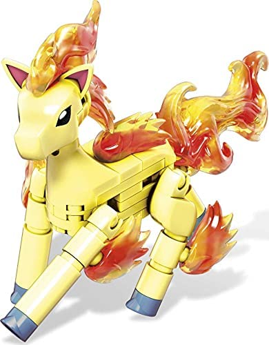 Mega Construx Pokemon Power Pack Ponyta Construction Set with Character Figures, Building Toys for Kids (70 Pieces)