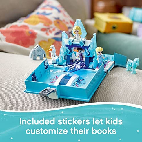 LEGO Disney Princess Elsa and The Nokk Storybook Adventures 43189 Building Toy Set for Kids, Girls, and Boys Ages 5+ (125 Pieces)