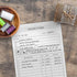 Simply Classic 2-Part Carbonless Order Form Pad / 50 Sets / 5.5" x 8.5" Carbon Copy Purchase Sales Receipt Book