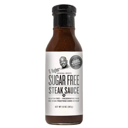 G Hughes Sugar Free Steak Sauce 1 Bottle 13 oz.