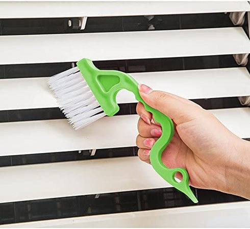 YuCool Hand-held Groove Cleaning Tools,Window Groove Cleaning Brush Tools Set or Sliding Door Track Cleaning Brush,Hand-held Groove Gap for Window Air Conditioning Kitchen Cleaning Tools Car Vents