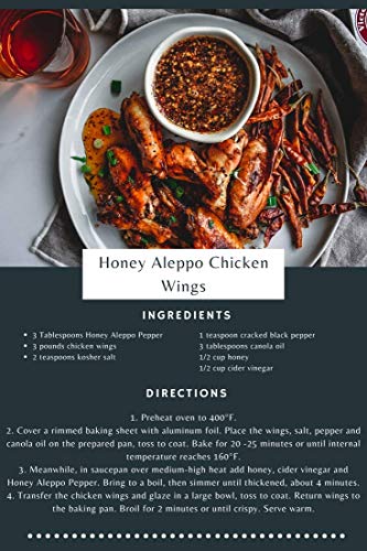 Honey Aleppo Pepper Seasoning (3.8 oz. Cube) A Sweet and Savory Unique Seasoning Blend with a touch of heat. There is NOTHING like it on the market.