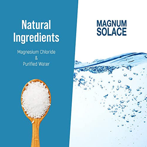 Magnesium Oil Spray - 100% Natural Magnesium Spray – Made with Dead Sea Salt, Stronger than Magnesium Lotion and Magnesium Cream