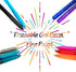 Erasable Pens, Retractable Erasable Gel Pen Clicker, 10 Colors Fine Point Gel Ink Pen for Writing, Planners, Taking Note