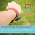 Lingito 8 Pack Magic Band Protectors | Multi-Color Smart Watch Security Bands | Made for Fitbit Charge, Charge HR, Garmin Vivofit, Disney Magic Band 2.0 & More!