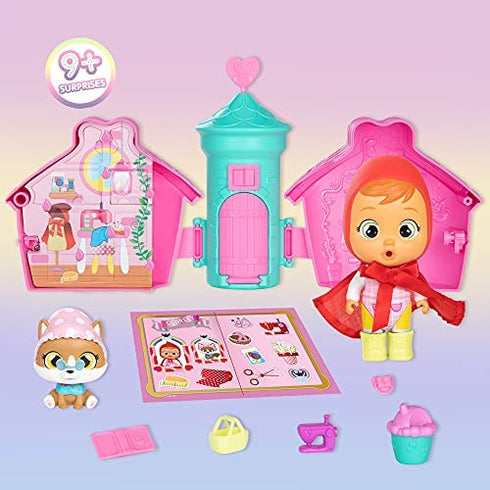 Cry Babies Magic Tears Storyland - Story House Series | 10 Surprise Accessories, Surprise Doll | Kids Age 3+