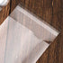 200 pcs Clear 2" x 10" Long Self Seal Cello Cellophane Bags Resealable Poly Bags 2.8 mils for Bakery Cookies Candles Christmas Halloween Party Decorative Pretzel Sticks