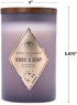 Manly Indulgence Rebel Jar Candle, Large, Purple