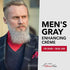 Godefroy Silver Fox Men's Silver And Gray Beard Brightener For Caucasian Hair Types, 3 Fluid Ounce
