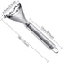 2 Pcs Magic Corn Peeler Stripper, Corn Cob Peeler Corn Remover Corn Kerneler with Stainless Steel Blades and Ergonomic Handle, Vegetable Peeler Potato Peeler, Peelers for Kitchen
