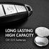 Tenergy 3 Volt Battery CR1225, Button Cell Batteries, Ideal for Thermometers, Key Fobs, Laser Pointers, Medical Devices, Calculators, and More, 5 Pack