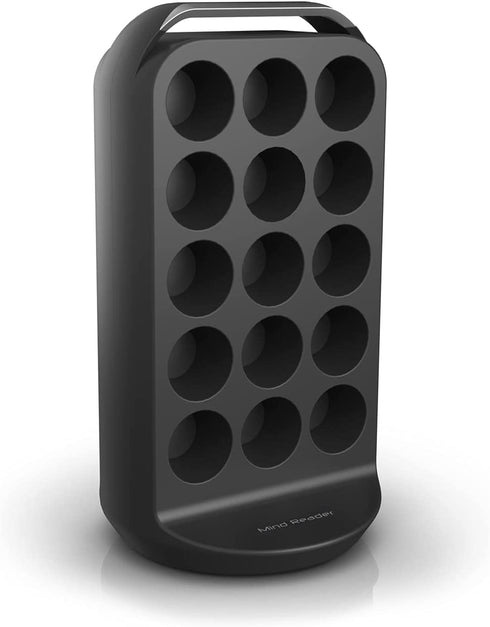 Mind Reader Carousel Coffee Pod Holder, 1 Count (Pack of 1), Black