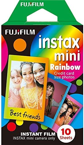 Fujifilm Instax Mini Instant Rainbow Film, 10 Sheets, 3 Value Set